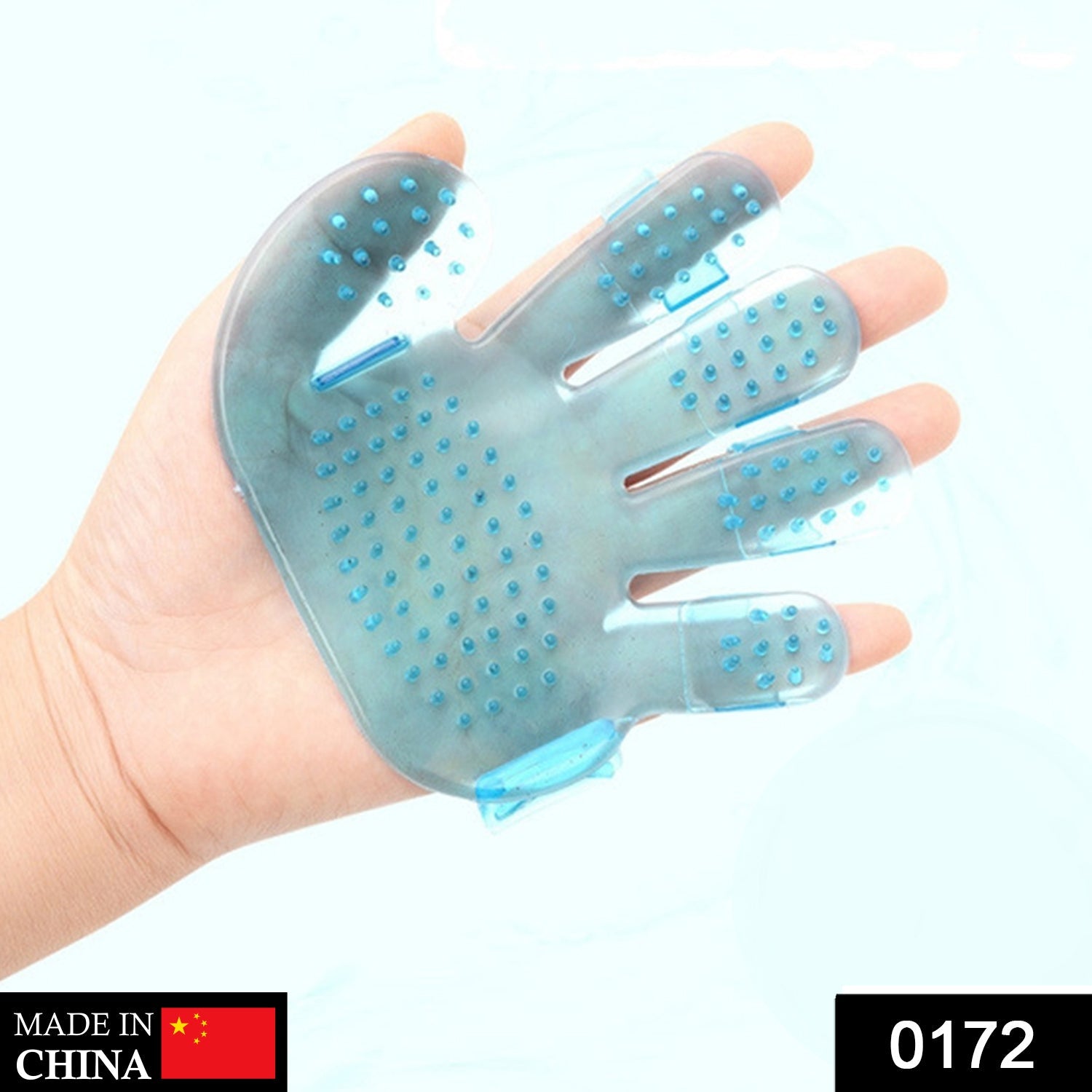 Rubber Pet Cleaning Massaging Grooming Glove Brush Rubber Pet Cleaning Massaging Grooming Glove Brush